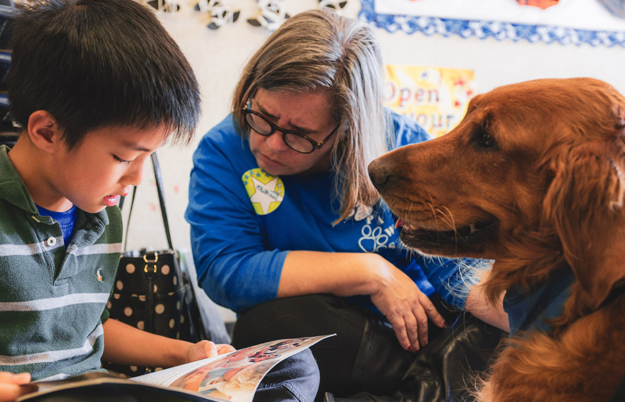 Canine Reading Kids